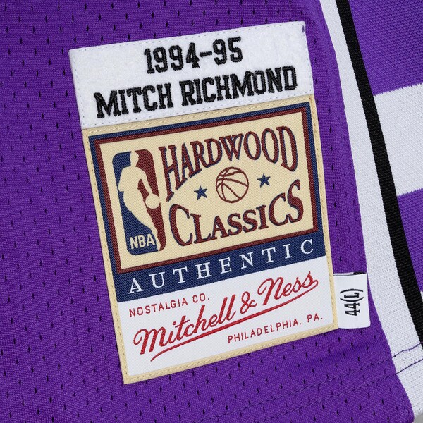 Mitch Richmond Sacramento Kings 1994-95 Purple Authentic Jersey