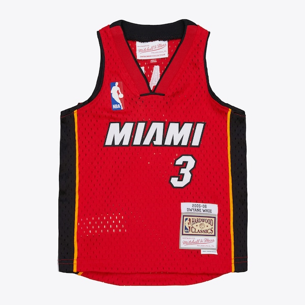 Infant Dwyane Wade Black Miami Heat 2005-06 Swingman Jersey