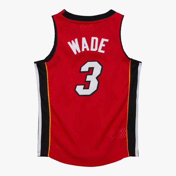 Youth Dwyane Wade Red Miami Heat 2005-06 Swingman Jersey 3 Youth Dwyane Wade Red Miami Heat 2005-06 Swingman Jersey