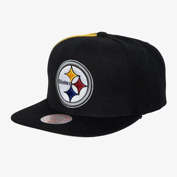 Pittsburgh Steelers Black Tapestry Snapback Hat