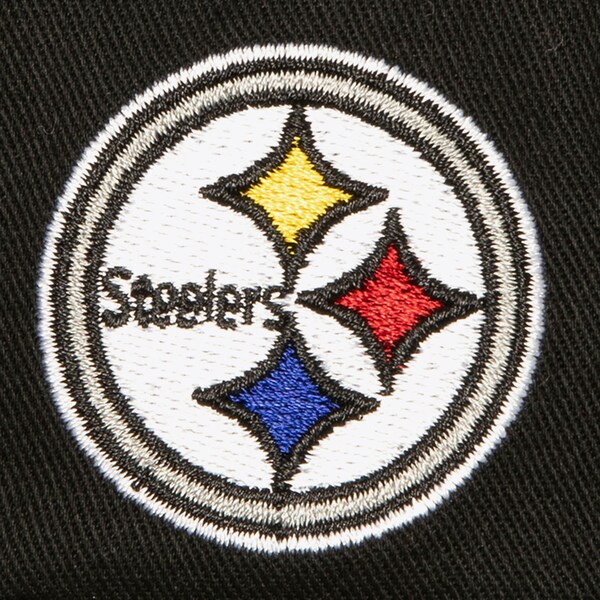 Pittsburgh Steelers Black Team Helmet Strapback Hat 4 Pittsburgh Steelers Black Team Helmet Strapback Hat