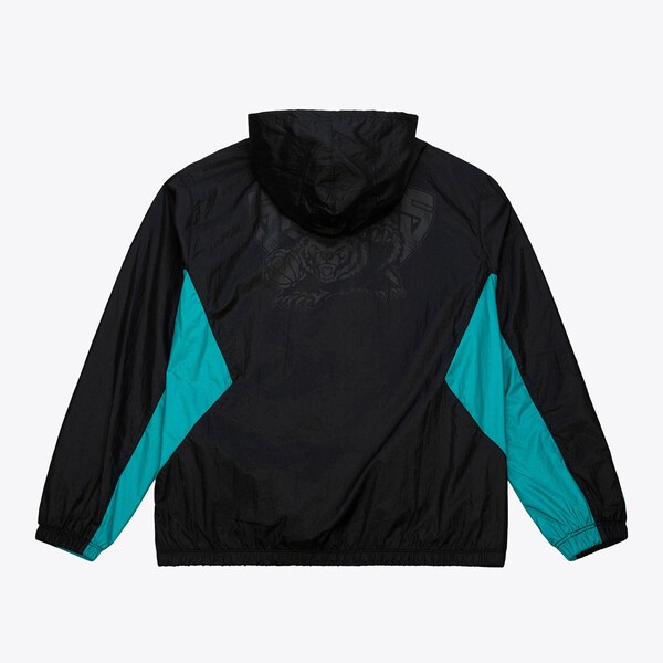 Memphis Grizzlies Black Playmaker Vintage Full-Zip Windbreaker Jacket
