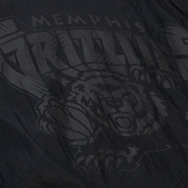 Memphis Grizzlies Black Playmaker Vintage Full-Zip Windbreaker Jacket