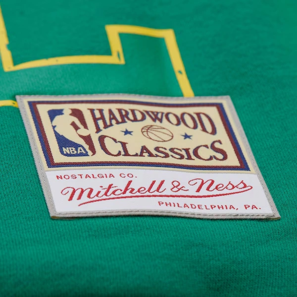 Boston Celtics Kelly Green Split 3 Pullover Sweatshirt