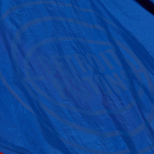 Detroit Pistons Blue Playmaker Vintage Full-Zip Windbreaker Jacket 5 Detroit Pistons Blue Playmaker Vintage Full-Zip Windbreaker Jacket