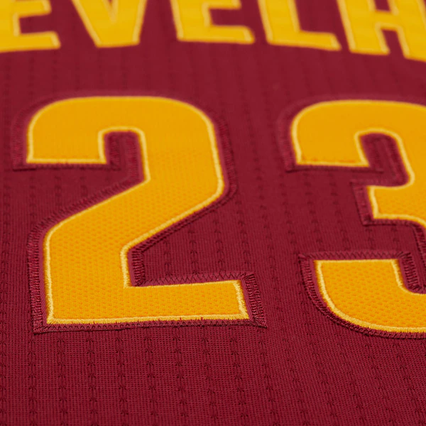 LeBron James Cleveland Cavaliers 2015-16 Wine Authentic Jersey 5 LeBron James Cleveland Cavaliers 2015-16 Wine Authentic Jersey