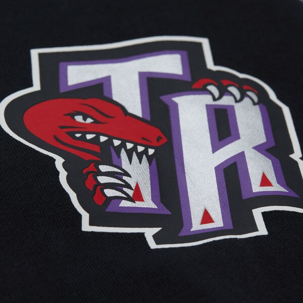 Vince Carter Toronto Raptors Black Hardwood Classics Maxxed Out Full-Zip Hoodie