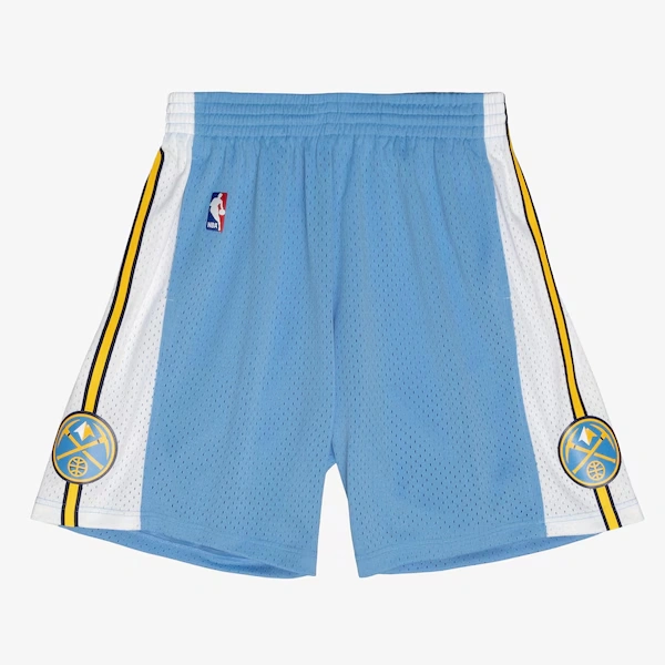 Denver Nuggets 2016-17 Powder Blue Road Swingman Shorts
