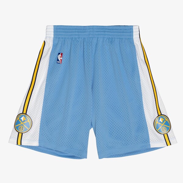 Denver Nuggets 2016-17 Powder Blue Road Swingman Shorts
