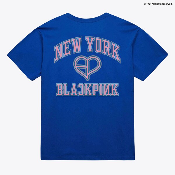 New York Knicks Blue BLACKPINK x NBA T-Shirt 3 New York Knicks Blue BLACKPINK x NBA T-Shirt