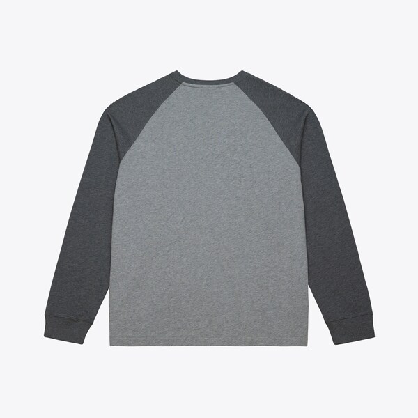 New York Knicks Heather Gray Legacy Vintage Long Sleeve T-Shirt