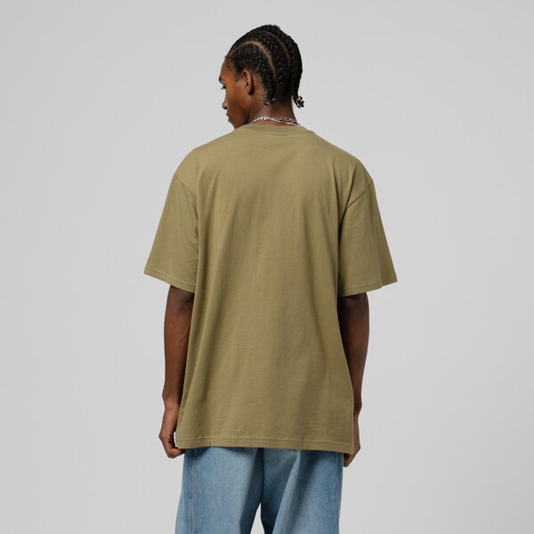 New York Knicks Olive Vintage Premium Pocket T-Shirt 6 New York Knicks Olive Vintage Premium Pocket T-Shirt