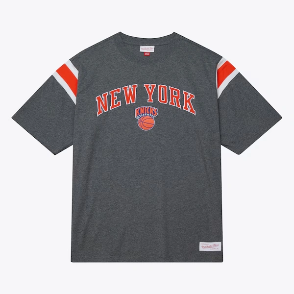New York Knicks Charcoal Legacy Vintage T-Shirt