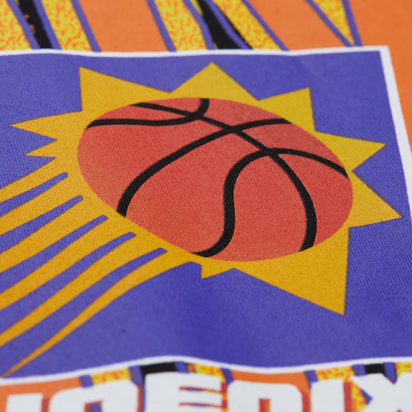 Phoenix Suns Black Hardwood Classics Retro City T-Shirt