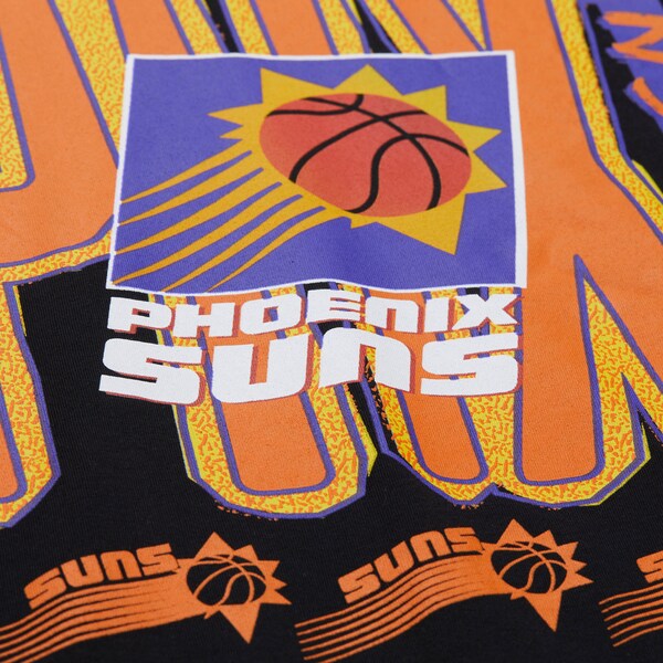 Phoenix Suns Black Hardwood Classics Retro City T-Shirt