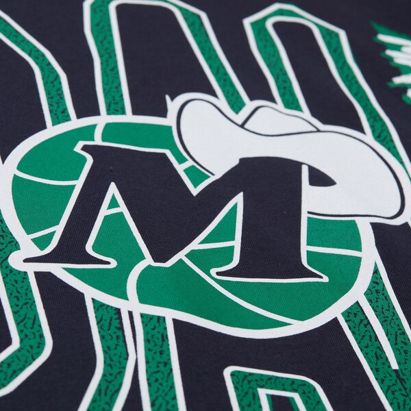 Dallas Mavericks Navy Hardwood Classics Retro City T-Shirt 4 Dallas Mavericks Navy Hardwood Classics Retro City T-Shirt