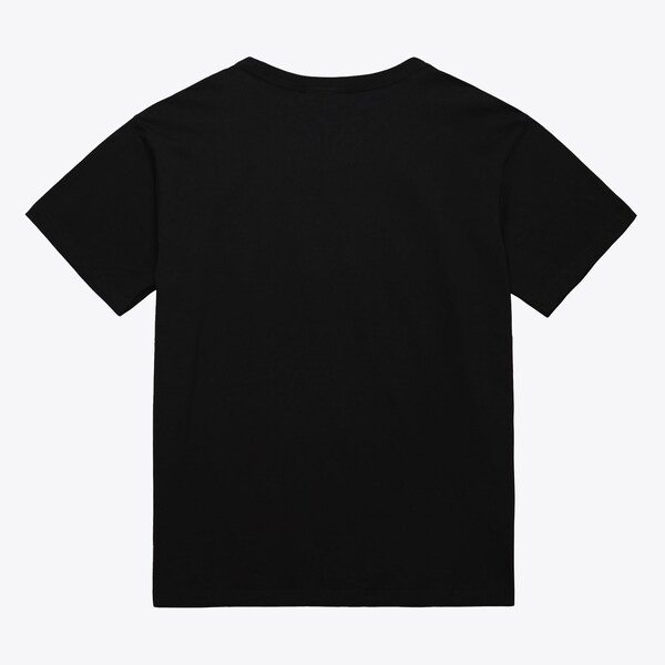 Women's New York Knicks Black Hardwood Classics Evergreen Boxy T-Shirt