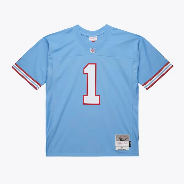 Tennessee Oilers 1993 Light Blue Legacy Player Jersey