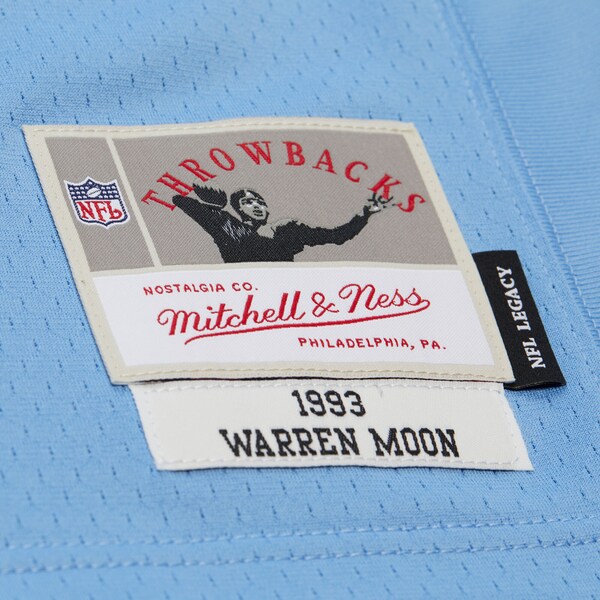 Tennessee Oilers 1993 Light Blue Legacy Player Jersey