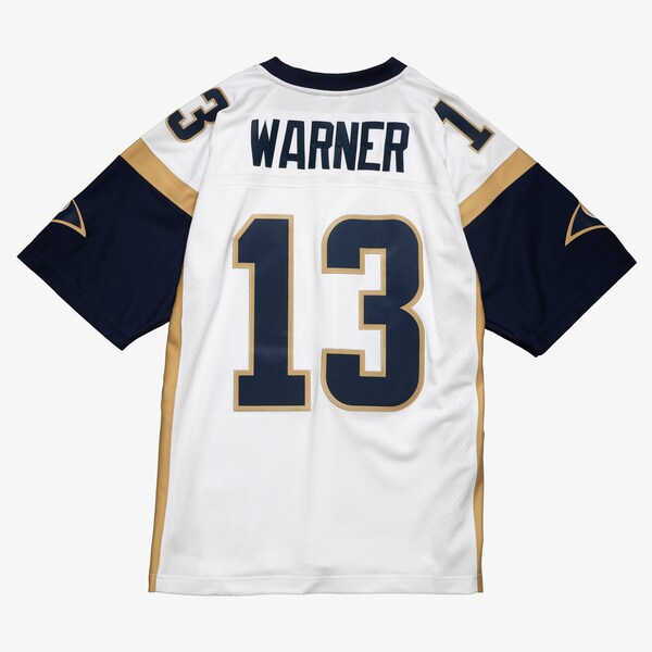 Men's Kurt Warner White St. Louis Rams 2001 Legacy Player Jersey