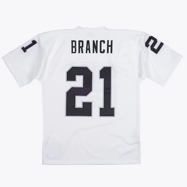 Cliff Branch Oakland Raiders 1980 White Authentic Jersey