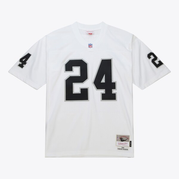 Charles Woodson Oakland Raiders 1998 White Legacy Player Jersey