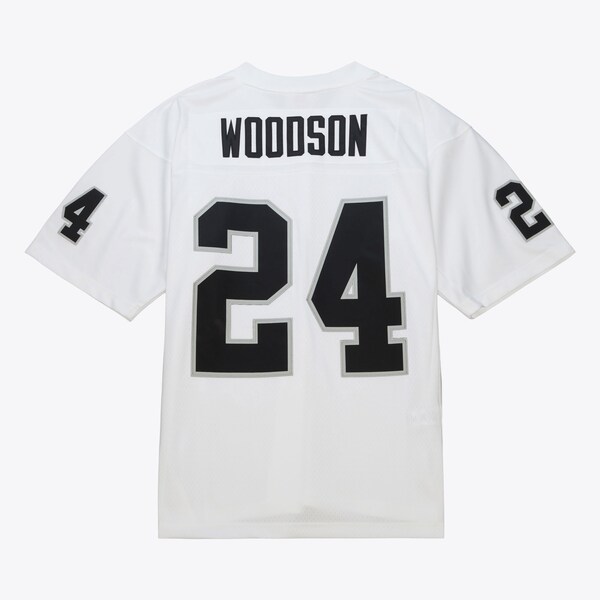 Charles Woodson Oakland Raiders 1998 White Legacy Player Jersey
