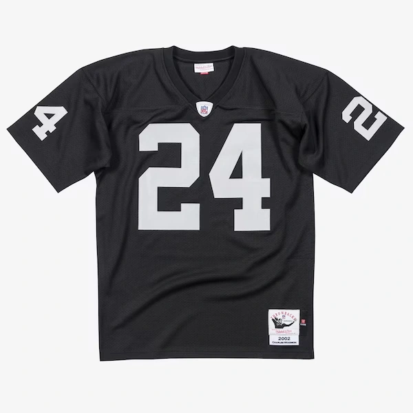 Charles Woodson Oakland Raiders Black 2002 Authentic Jersey