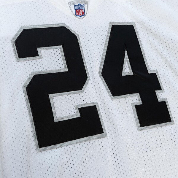 Oakland Raiders White 2002 Authentic Super Bowl Jersey
