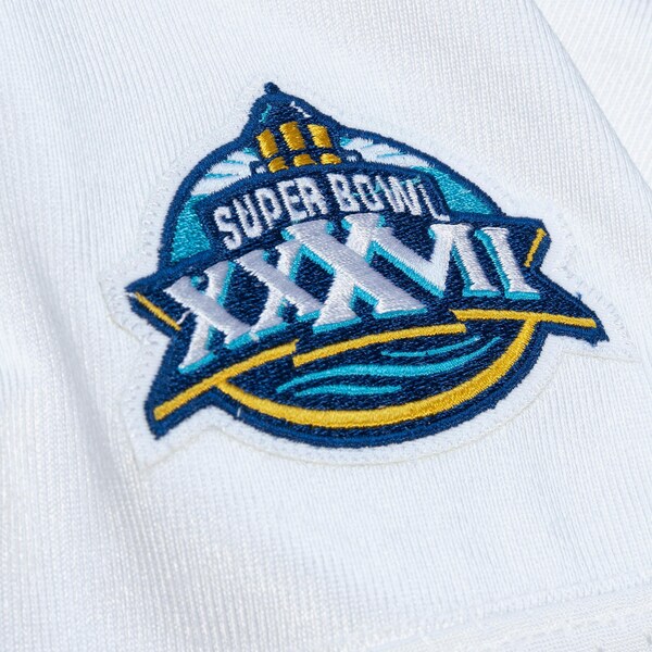 Oakland Raiders White 2002 Authentic Super Bowl Jersey