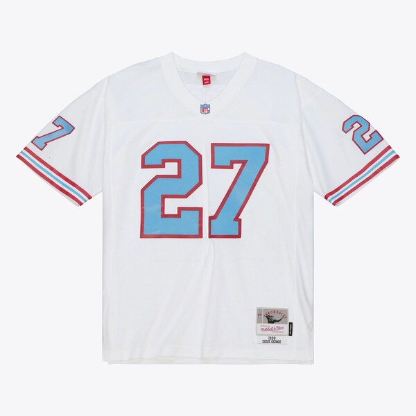 Eddie George Tennessee Oilers 1998 White Legacy Player Jersey
