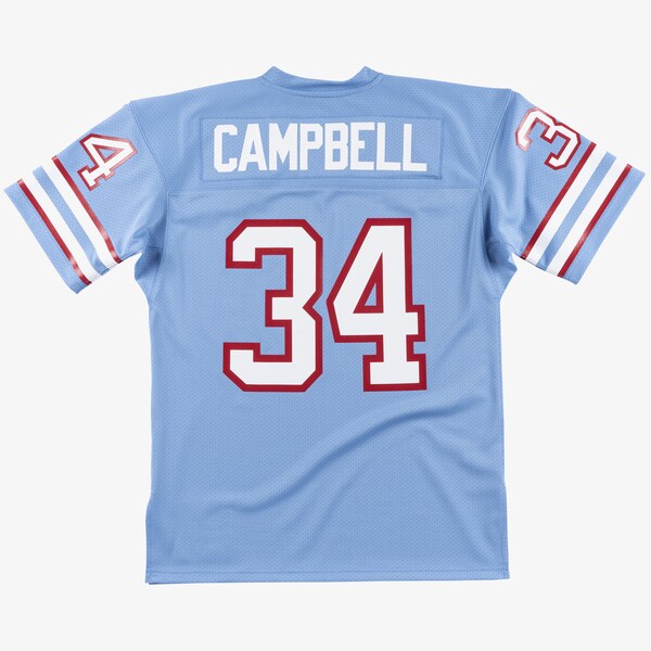 Tennessee Oilers 1980 Light Blue Authentic Jersey