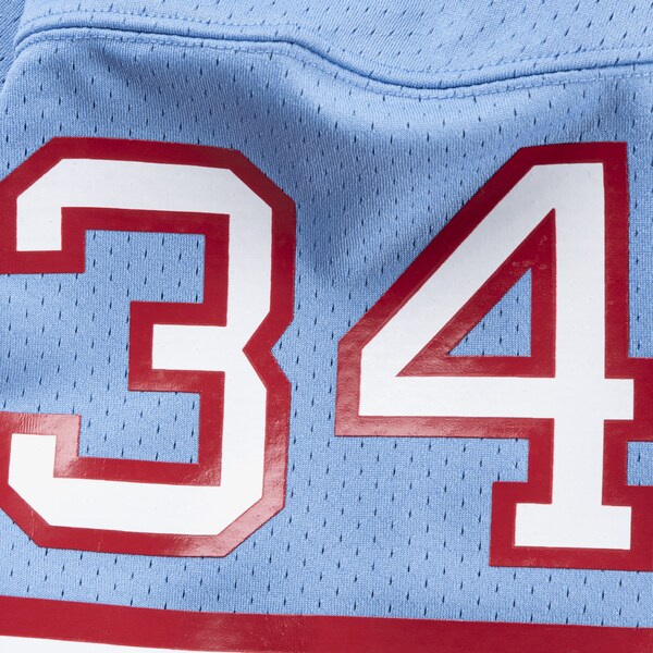 Tennessee Oilers 1980 Light Blue Authentic Jersey