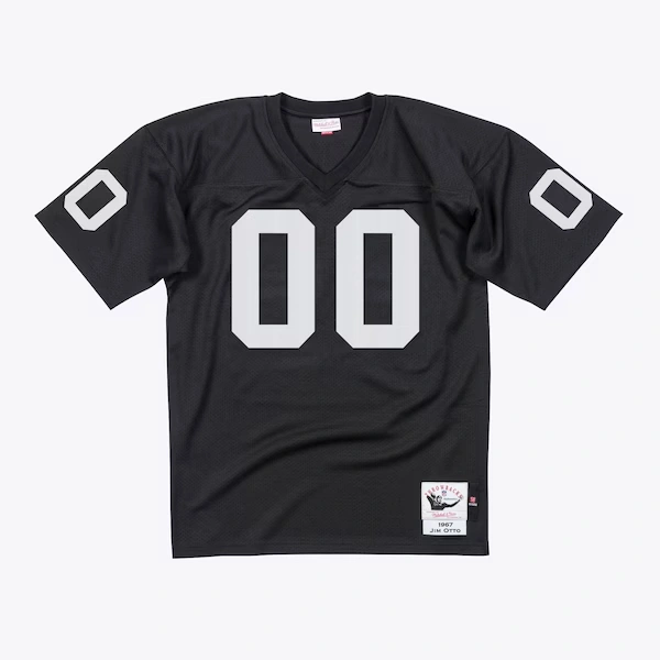 Jim Otto Oakland Raiders 1967 Black Authentic Jersey