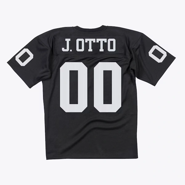 Jim Otto Oakland Raiders 1967 Black Authentic Jersey