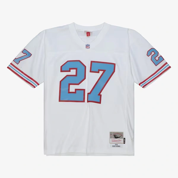 Tennessee Oilers 1996 White Legacy Player Jersey