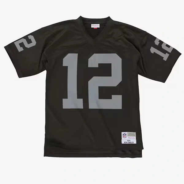 Ken Stabler Oakland Raiders 1976 Black Legacy Player Jersey