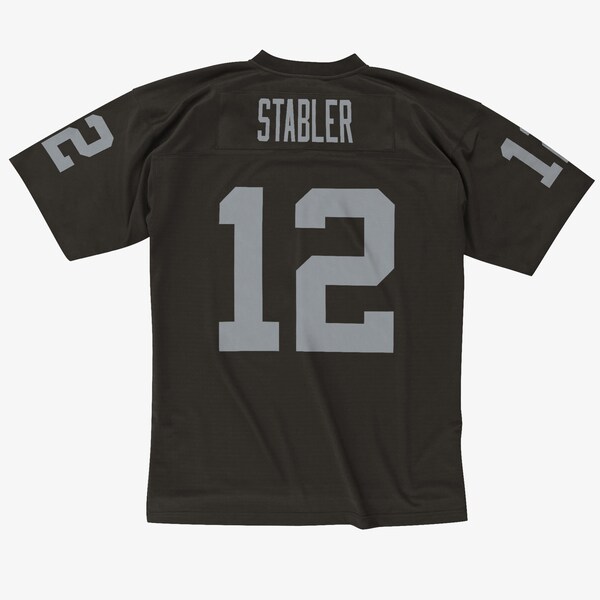 Ken Stabler Oakland Raiders 1976 Black Legacy Player Jersey
