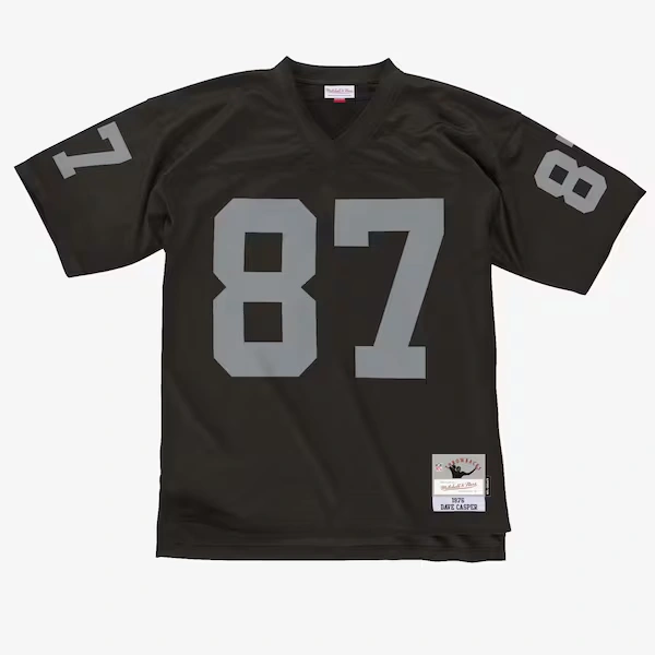 Dave Casper Oakland Raiders 1976 Black Legacy Player Jersey