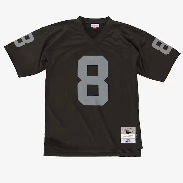 Ray Guy Oakland Raiders 1976 Black Legacy Player Jersey