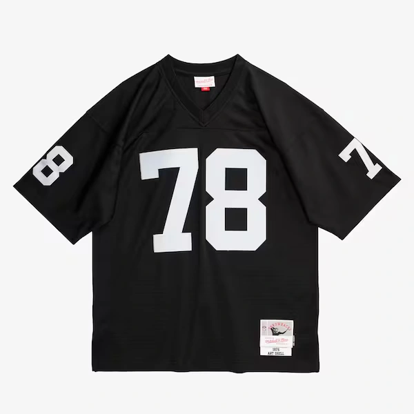 Art Shell Oakland Raiders 1976 Black Legacy Player Jersey
