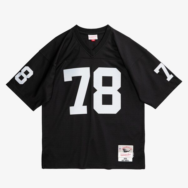 Art Shell Oakland Raiders 1976 Black Legacy Player Jersey