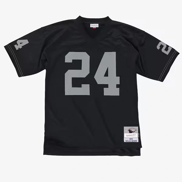 Willie Brown Oakland Raiders 1976 Black Legacy Player Jersey