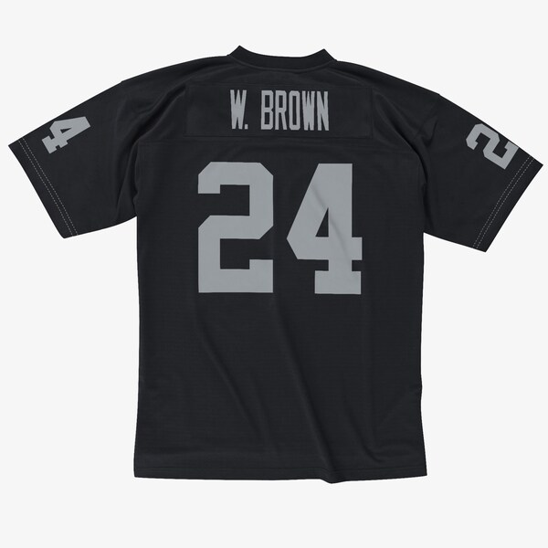 Willie Brown Oakland Raiders 1976 Black Legacy Player Jersey