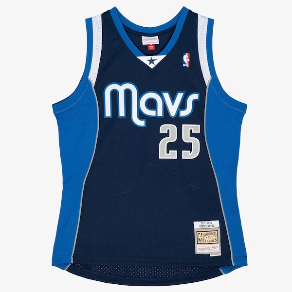 Vince Carter Dallas Mavericks 2011-12 Navy Swingman Player Jersey