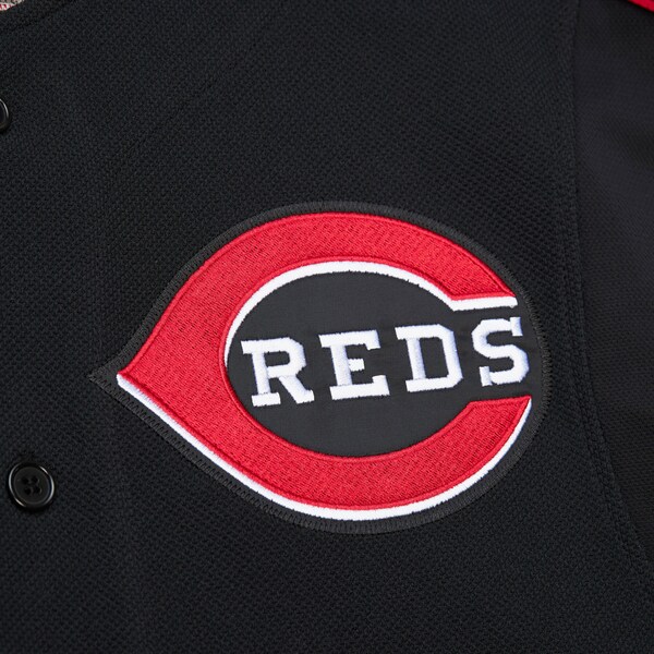 Barry Larkin Cincinnati Reds Black 2004 Authentic Batting Practice Jersey 6 Barry Larkin Cincinnati Reds Black 2004 Authentic Batting Practice Jersey