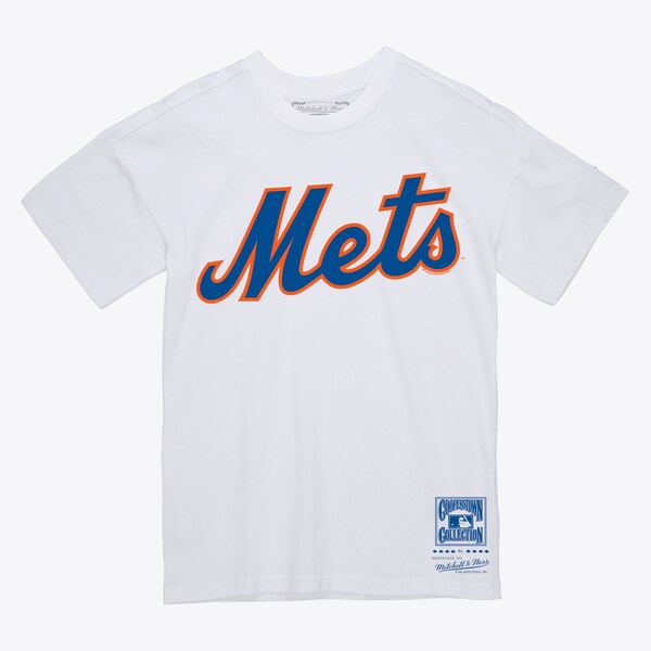 New York Mets White Wordmark T-Shirt