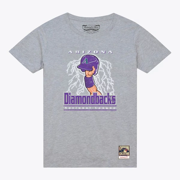 Arizona Diamondbacks Gray Winner's Helmet T-Shirt