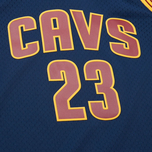 LeBron James Cleveland Cavaliers 2015-16 Navy Alternate Swingman Jersey 4 LeBron James Cleveland Cavaliers 2015-16 Navy Alternate Swingman Jersey