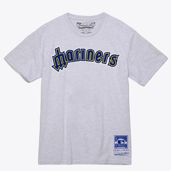 Seattle Mariners Gray Wordmark T-Shirt